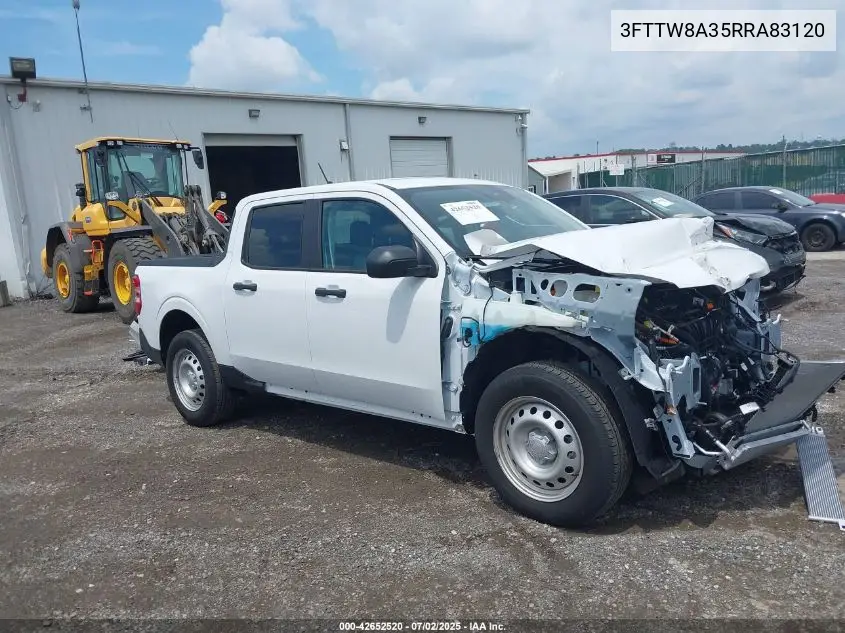 2024 Ford Maverick Xl VIN: 3FTTW8A35RRA83120 Lot: 42652520