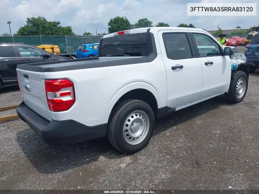 2024 Ford Maverick Xl VIN: 3FTTW8A35RRA83120 Lot: 42652520