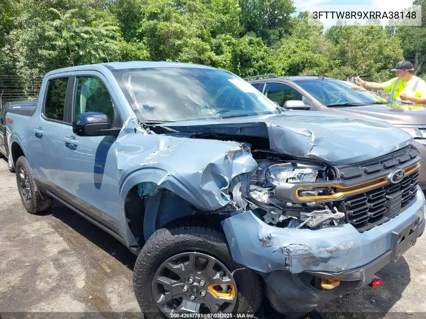 2024 Ford Maverick Lariat VIN: 3FTTW8R9XRRA38148 Lot: 42657781