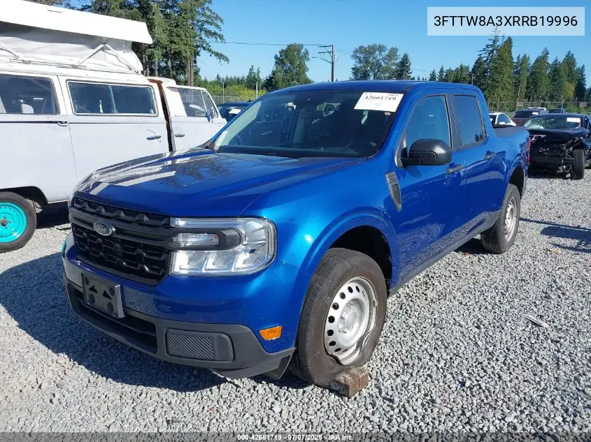 2024 Ford Maverick Xl VIN: 3FTTW8A3XRRB19996 Lot: 42661719