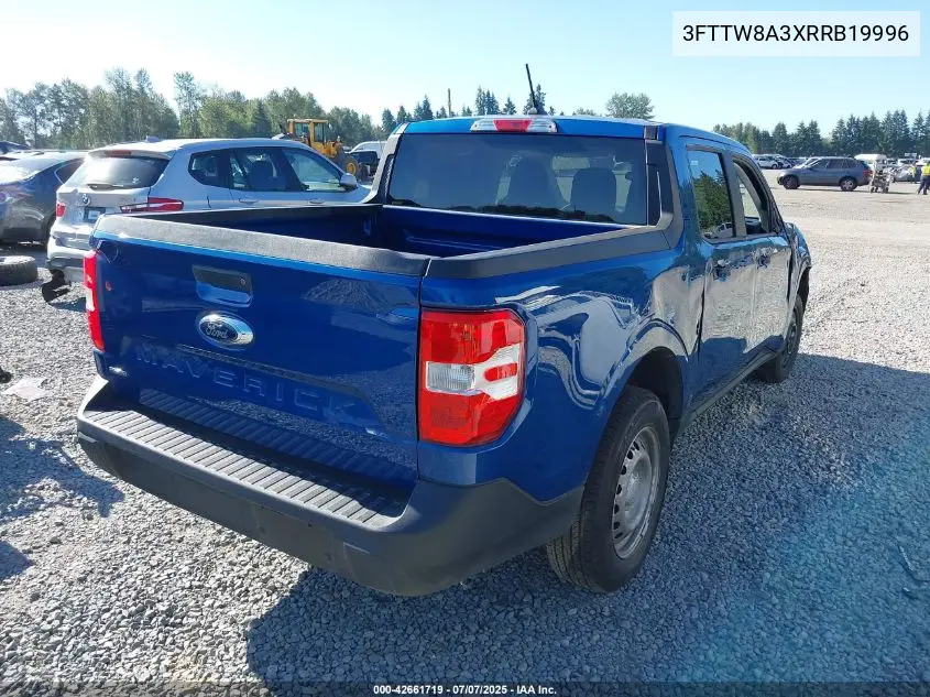 2024 Ford Maverick Xl VIN: 3FTTW8A3XRRB19996 Lot: 42661719