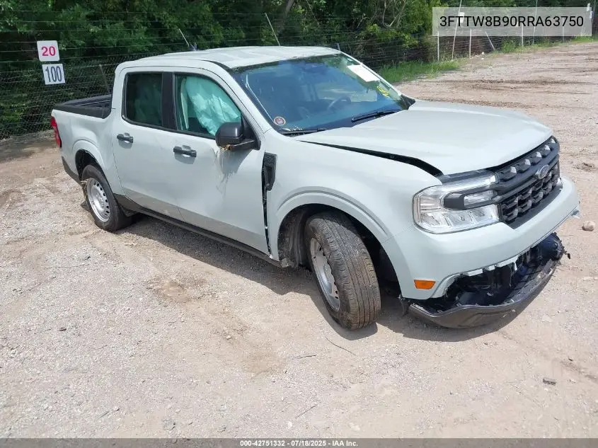 2024 Ford Maverick Xl VIN: 3FTTW8B90RRA63750 Lot: 42751332
