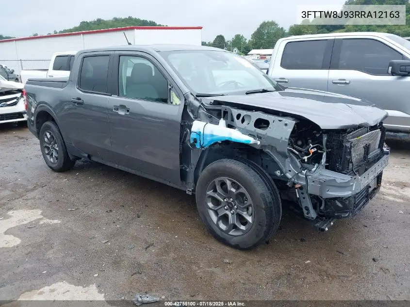 2024 Ford Maverick Xlt VIN: 3FTTW8J93RRA12163 Lot: 42755100