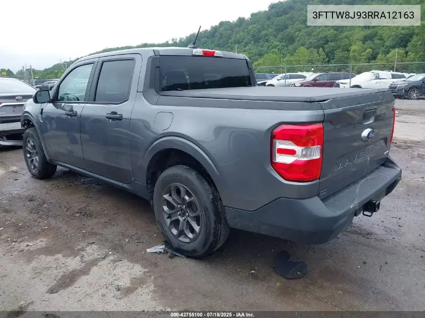 2024 Ford Maverick Xlt VIN: 3FTTW8J93RRA12163 Lot: 42755100