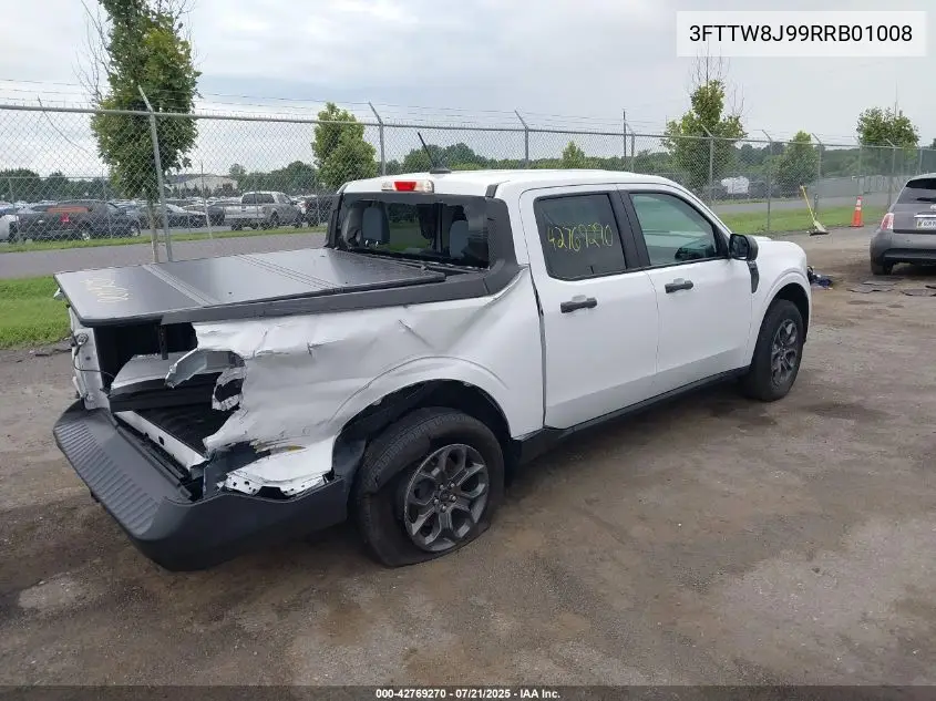 2024 Ford Maverick Xlt VIN: 3FTTW8J99RRB01008 Lot: 42769270
