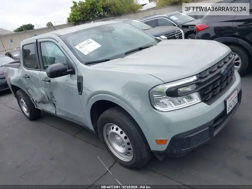 2024 Ford Maverick Xl VIN: 3FTTW8A36RRA92134 Lot: 42773491