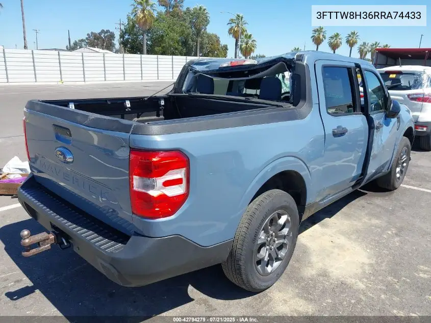 2024 Ford Maverick Xlt VIN: 3FTTW8H36RRA74433 Lot: 42794279