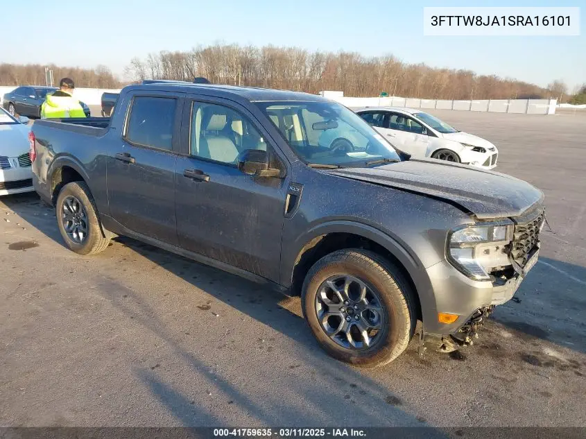 2025 Ford Maverick Xlt VIN: 3FTTW8JA1SRA16101 Lot: 41759635