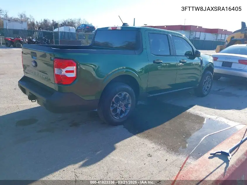 2025 Ford Maverick Xlt VIN: 3FTTW8JAXSRA16405 Lot: 41823336