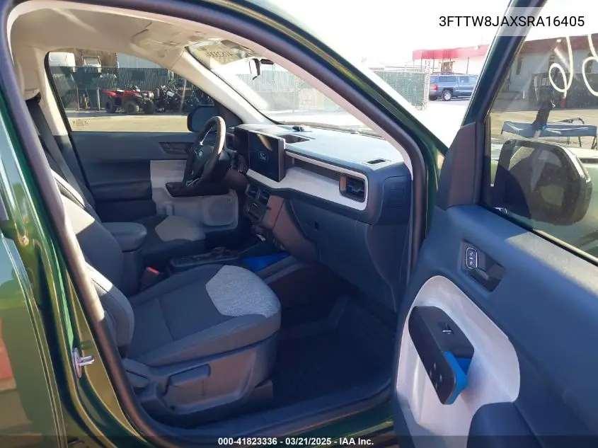 2025 Ford Maverick Xlt VIN: 3FTTW8JAXSRA16405 Lot: 41823336