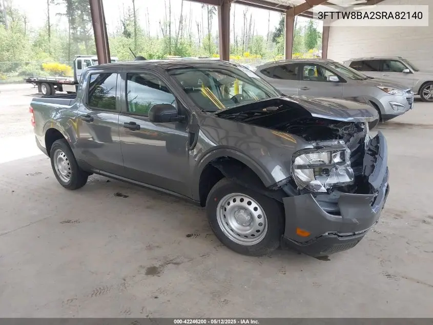 2025 Ford Maverick Xl VIN: 3FTTW8BA2SRA82140 Lot: 42246200