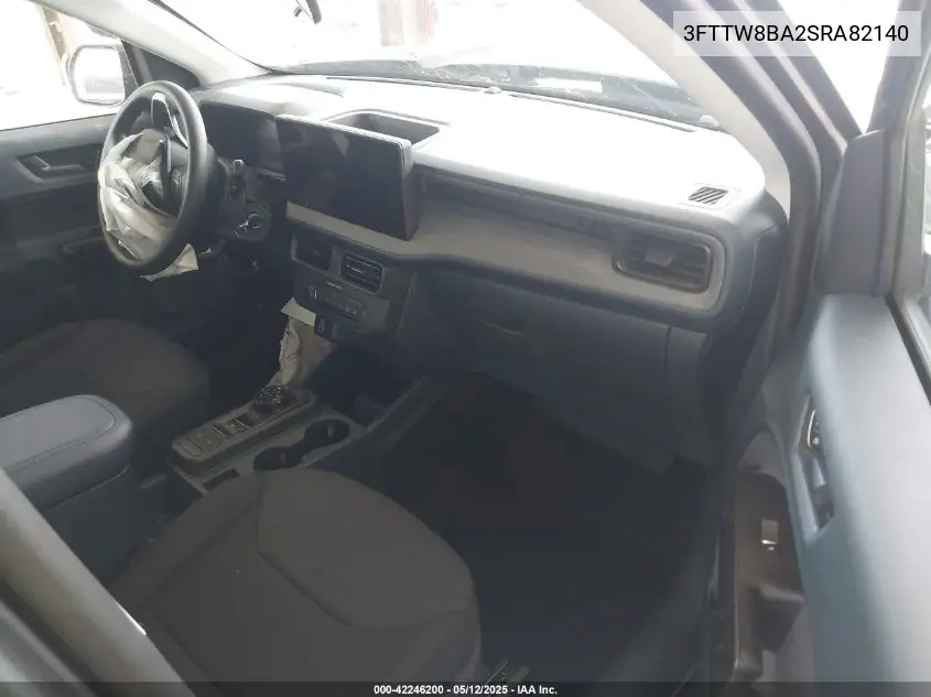 2025 Ford Maverick Xl VIN: 3FTTW8BA2SRA82140 Lot: 42246200