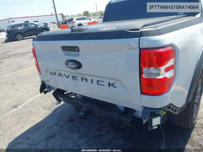 2025 Ford Maverick Xlt VIN: 3FTTW8H31SRA14064 Lot: 42584085