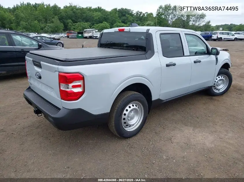 2025 Ford Maverick Xl VIN: 3FTTW8A36SRA74495 Lot: 42584368