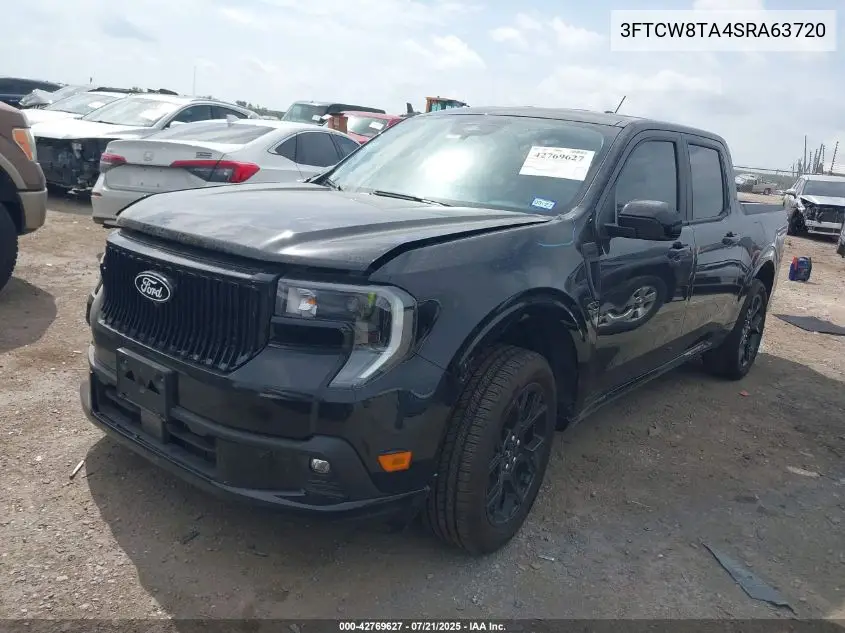 2025 Ford Maverick Lobo Standard VIN: 3FTCW8TA4SRA63720 Lot: 42769627