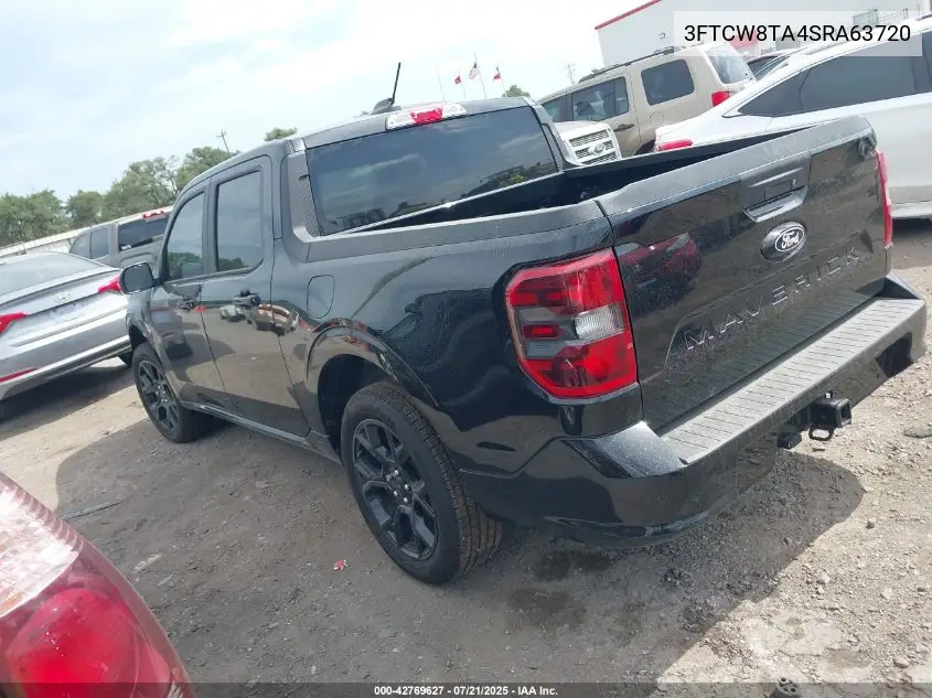 2025 Ford Maverick Lobo Standard VIN: 3FTCW8TA4SRA63720 Lot: 42769627