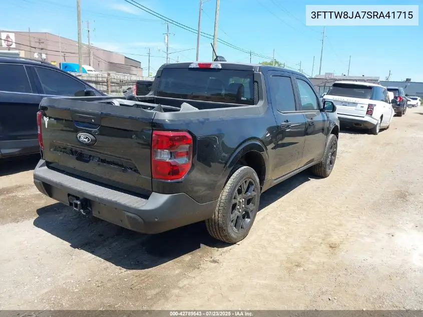 2025 Ford Maverick Xlt VIN: 3FTTW8JA7SRA41715 Lot: 42789543