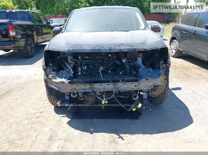 2025 Ford Maverick Xlt VIN: 3FTTW8JA7SRA41715 Lot: 42789543