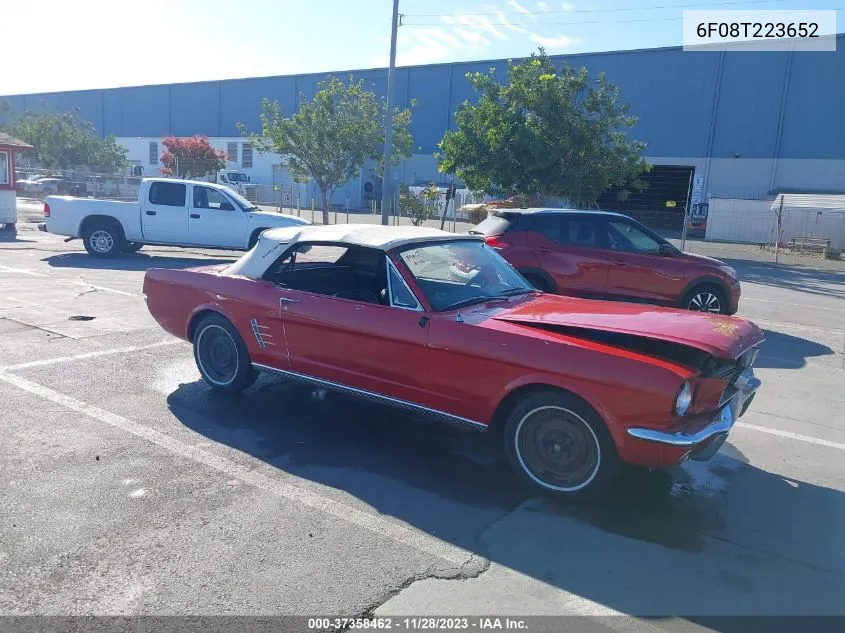 1965 Ford Mustang VIN: 6F08T223652 Lot: 37358462
