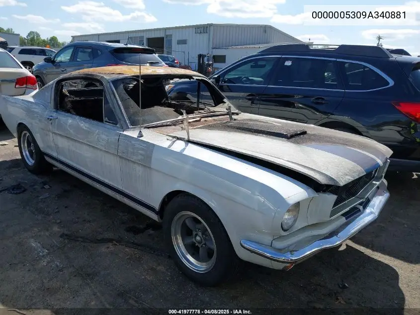 1965 Ford Mustang VIN: 5F09A340881 Lot: 41977778