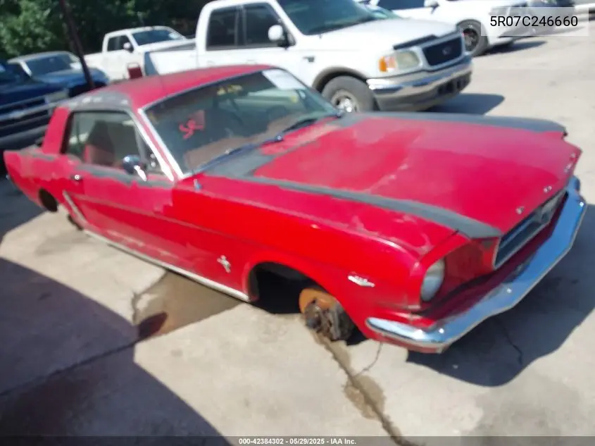 1965 Ford Mustang VIN: 5R07C246660 Lot: 42384302