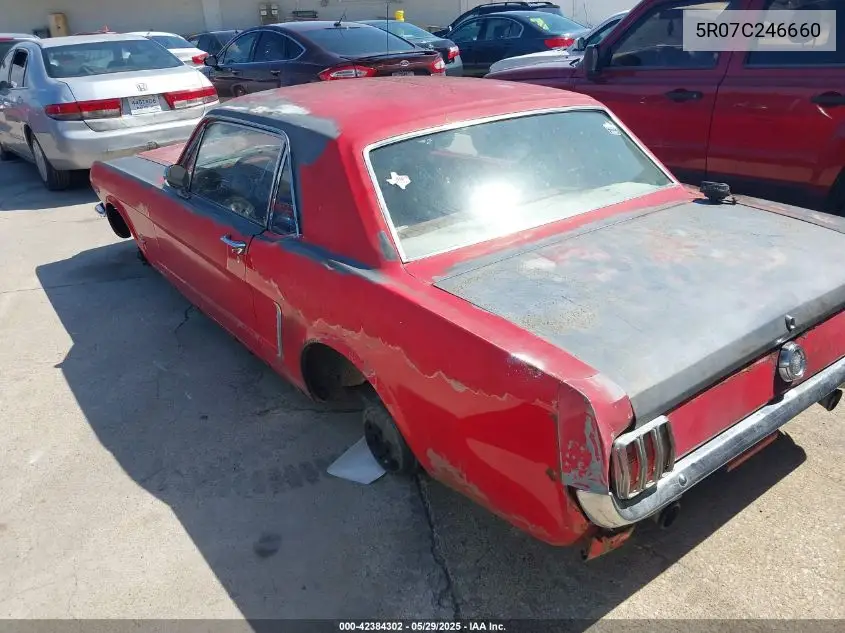 1965 Ford Mustang VIN: 5R07C246660 Lot: 42384302