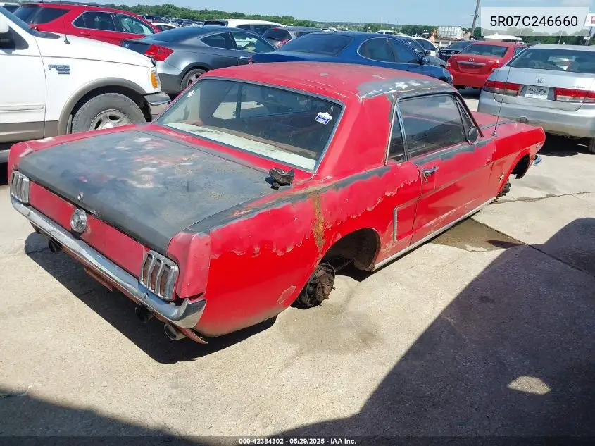 1965 Ford Mustang VIN: 5R07C246660 Lot: 42384302