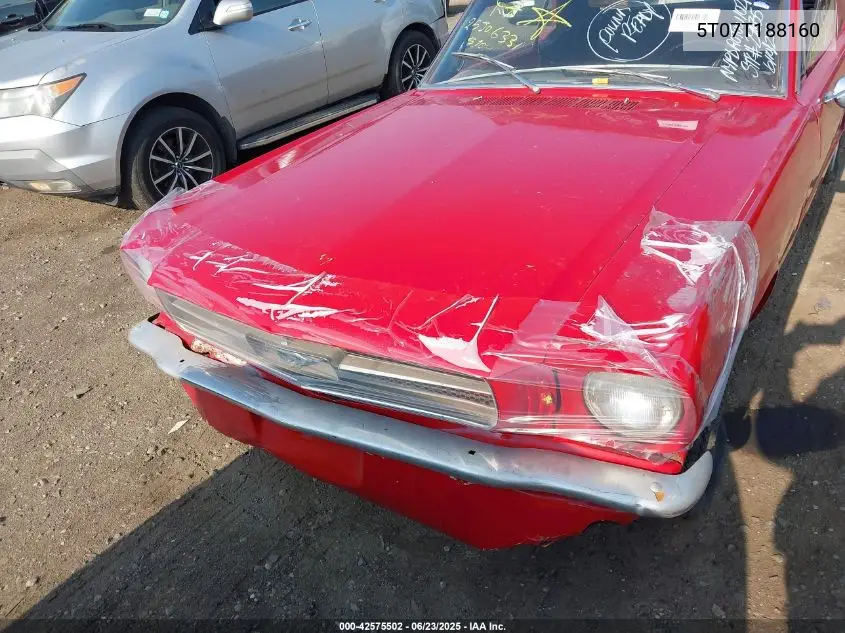1965 Ford Mustang VIN: 5T07T188160 Lot: 42575502