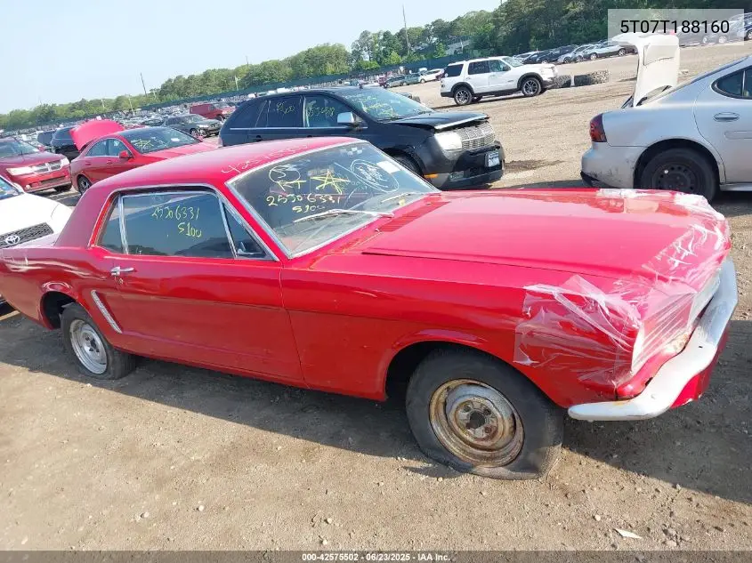 1965 Ford Mustang VIN: 5T07T188160 Lot: 42575502