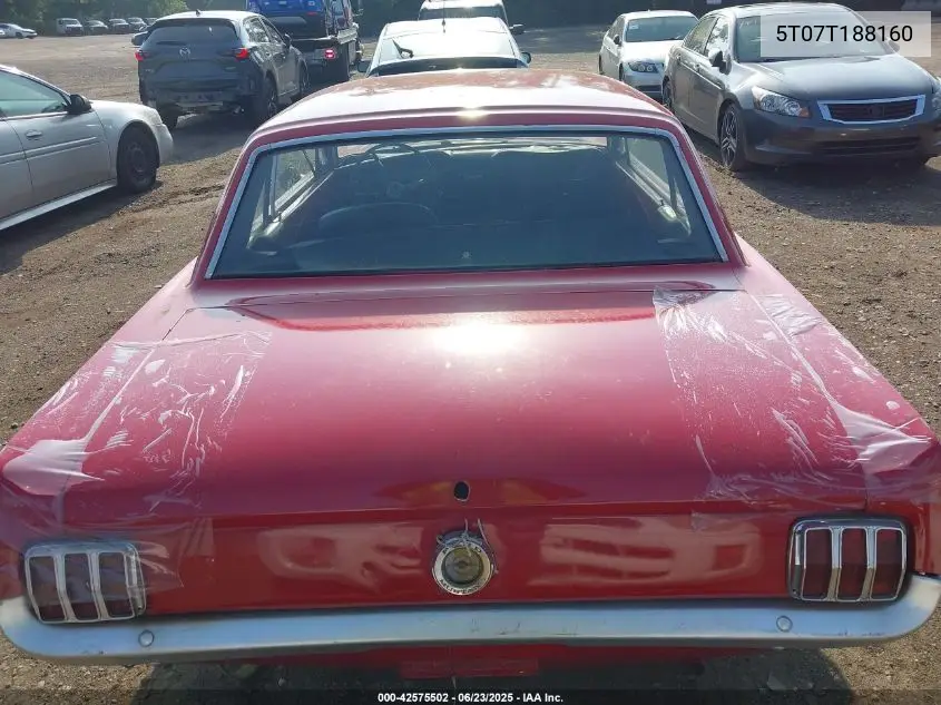 1965 Ford Mustang VIN: 5T07T188160 Lot: 42575502