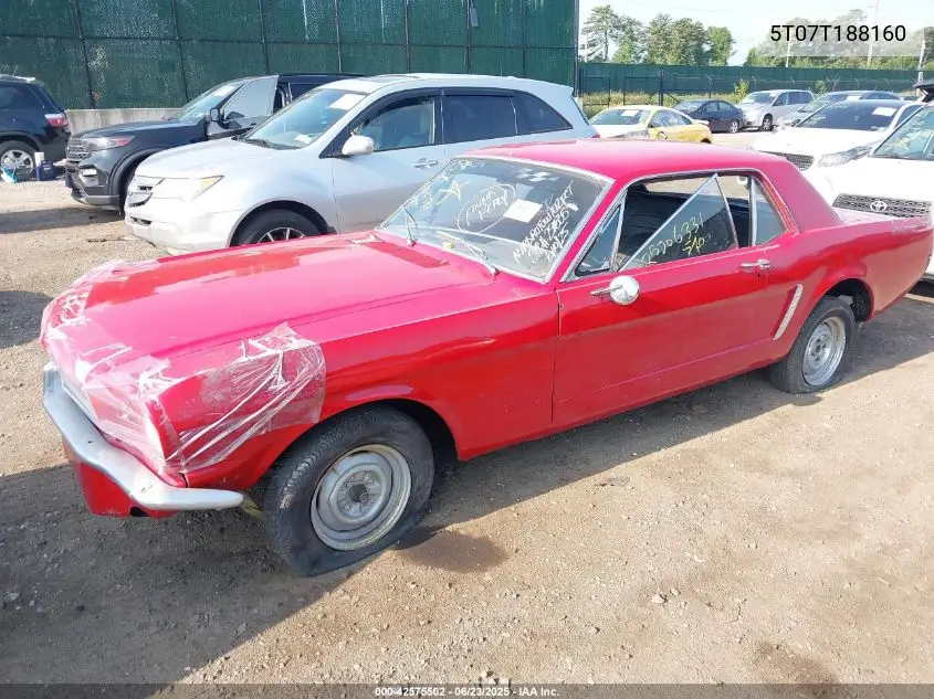 1965 Ford Mustang VIN: 5T07T188160 Lot: 42575502