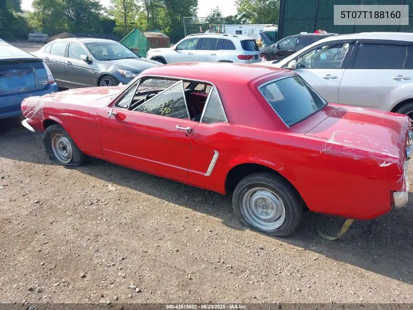 1965 Ford Mustang VIN: 5T07T188160 Lot: 42575502