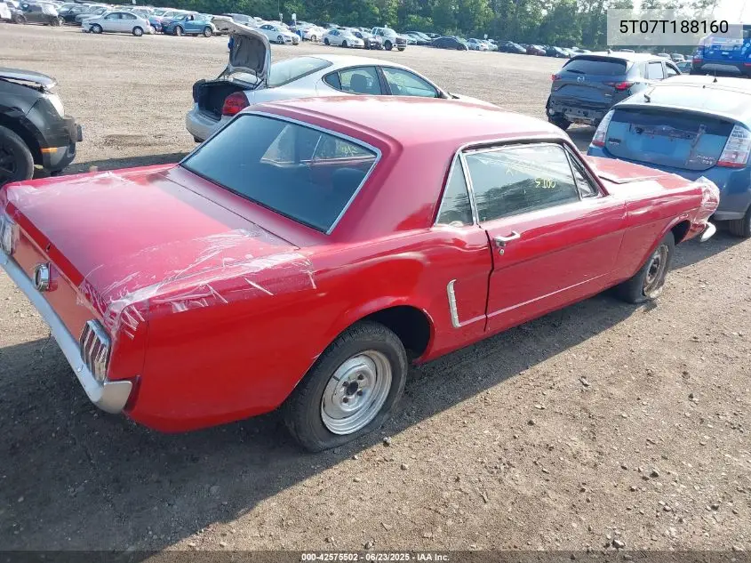 1965 Ford Mustang VIN: 5T07T188160 Lot: 42575502