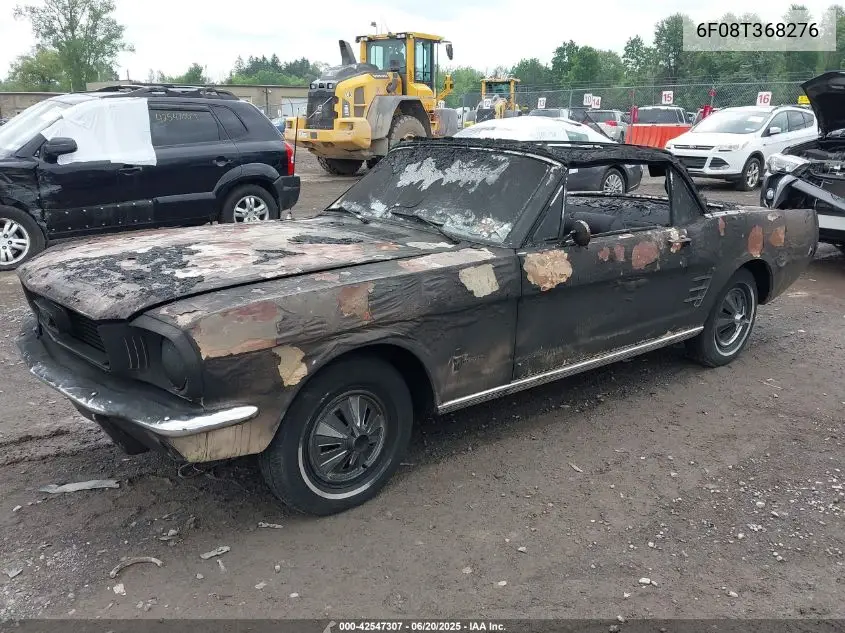 1966 Ford Mustang VIN: 6F08T368276 Lot: 42547307