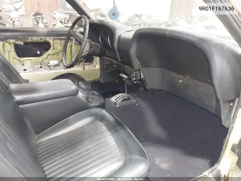 1969 Ford Mustang VIN: 9R01F167636 Lot: 42475992