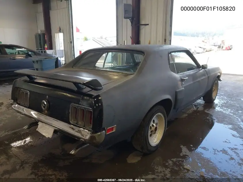 1970 Ford Mustang VIN: 0000000F01F105820 Lot: 42565367