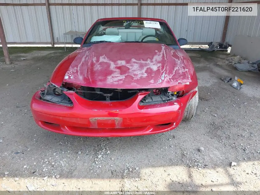 1994 Ford Mustang Gt VIN: 1FALP45T0RF221620 Lot: 42607243