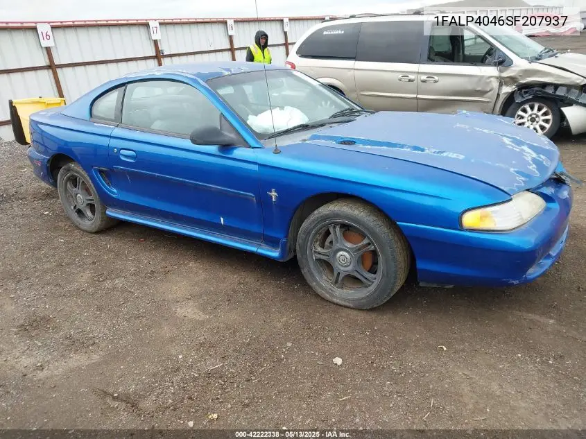 1995 Ford Mustang VIN: 1FALP4046SF207937 Lot: 42222338