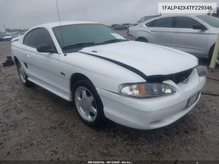 1996 Ford Mustang Gt VIN: 1FALP42X4TF229346 Lot: 42225102
