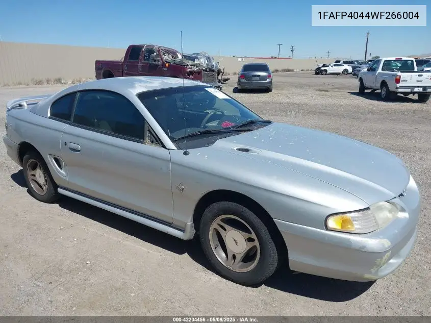 1998 Ford Mustang VIN: 1FAFP4044WF266004 Lot: 42234456