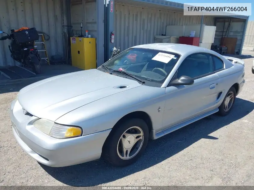 1998 Ford Mustang VIN: 1FAFP4044WF266004 Lot: 42234456