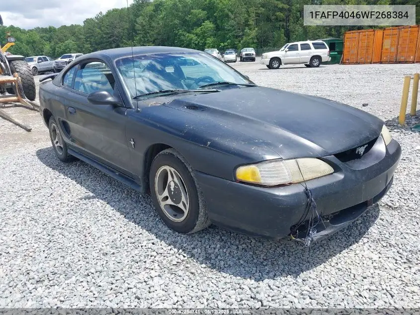 1998 Ford Mustang VIN: 1FAFP4046WF268384 Lot: 42254741