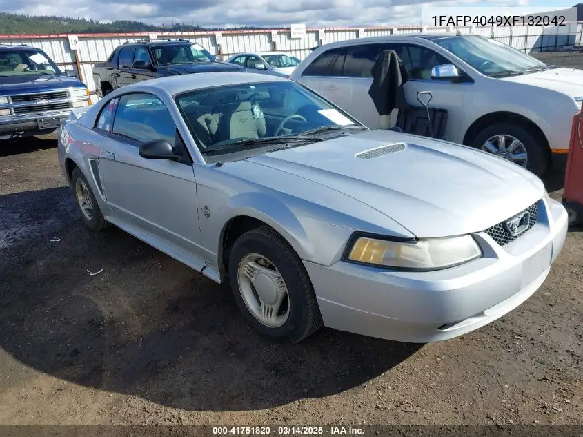 1999 Ford Mustang VIN: 1FAFP4049XF132042 Lot: 41751820
