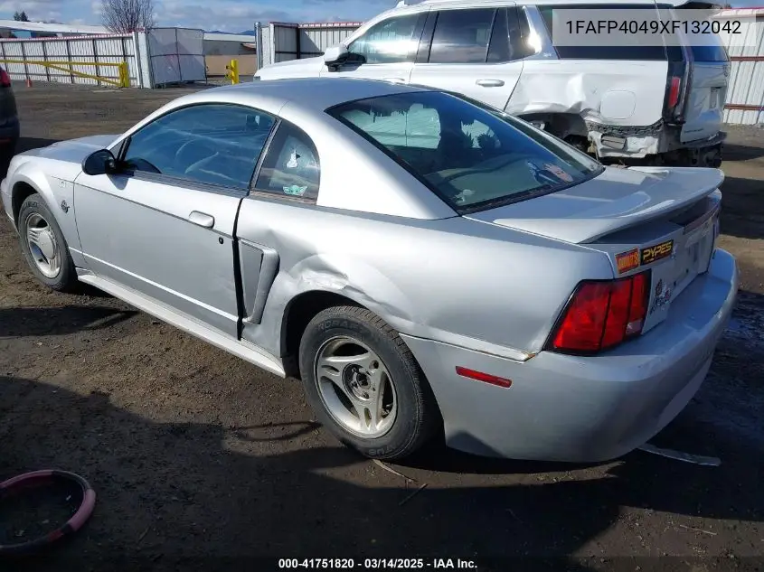 1999 Ford Mustang VIN: 1FAFP4049XF132042 Lot: 41751820