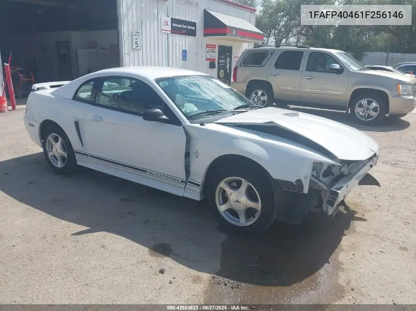2001 Ford Mustang VIN: 1FAFP40461F256146 Lot: 42583623