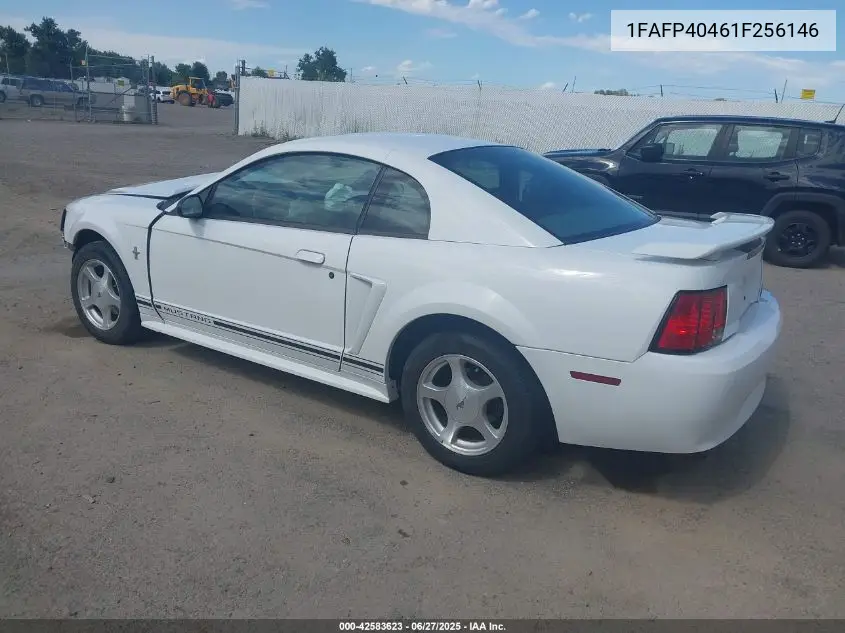 2001 Ford Mustang VIN: 1FAFP40461F256146 Lot: 42583623