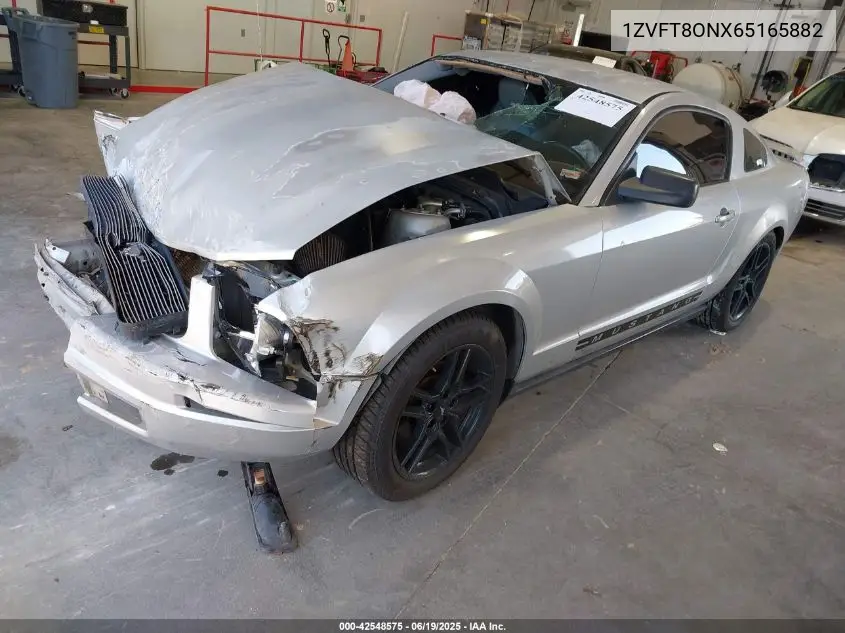 2006 Ford Mustang VIN: 1ZVFT8ONX65165882 Lot: 42548575
