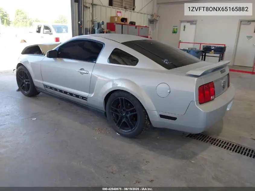 2006 Ford Mustang VIN: 1ZVFT8ONX65165882 Lot: 42548575