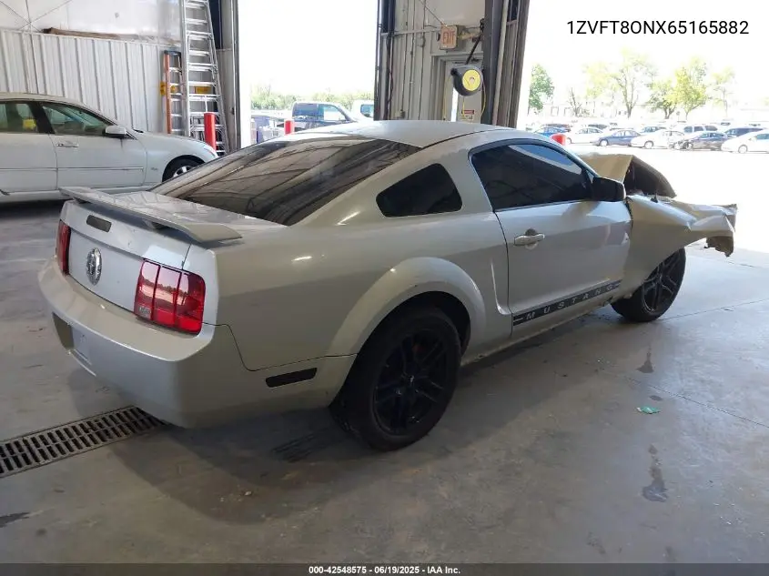 2006 Ford Mustang VIN: 1ZVFT8ONX65165882 Lot: 42548575