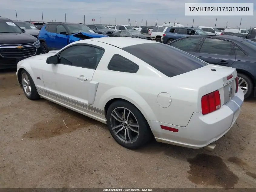 2007 Ford Mustang Gt Deluxe/Gt Premium VIN: 1ZVHT82H175311300 Lot: 42243249